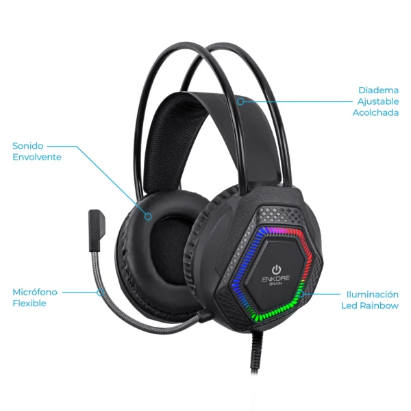 Audífono Gamer USB Bra - Image 2