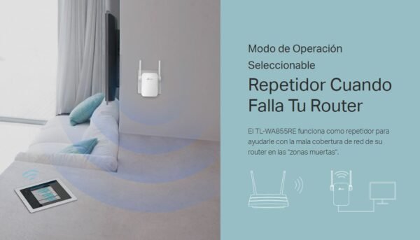 Repetidor Extensor de WiFi  Tp-Link - Image 5
