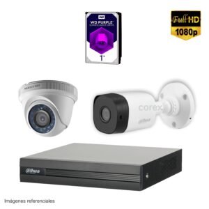 Kit 2 cámaras FULL HD – GRATIS 1TB