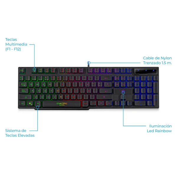 Teclado Gamer Bra - Image 4