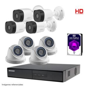 Kit 8 cámaras HD - GRATIS 1TB