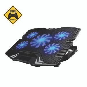 Cooler para Laptop Gamer – Reclinable 5 ventiladores