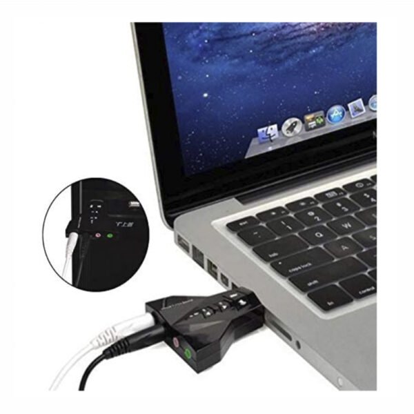 Tarjeta de sonido USB 7.1 - Image 2