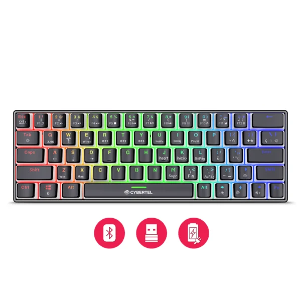 Teclado Mecánico Inalámbrico