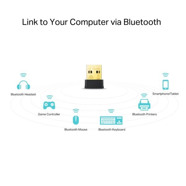 USB WiFi Doble Banda + Bluetooth AC600 Tp-Link - Image 3