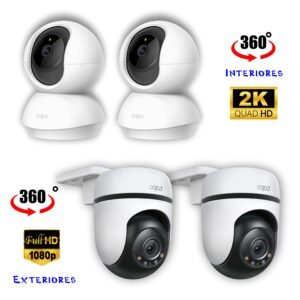 Kit de 4 Cámaras WiFi Tp-Link