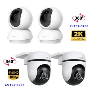 Kit de 4 Cámaras WiFi Tp-Link