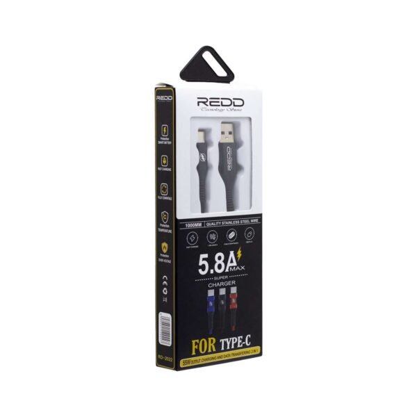 Cable USB Tipo C 2mt – Redd - Image 4