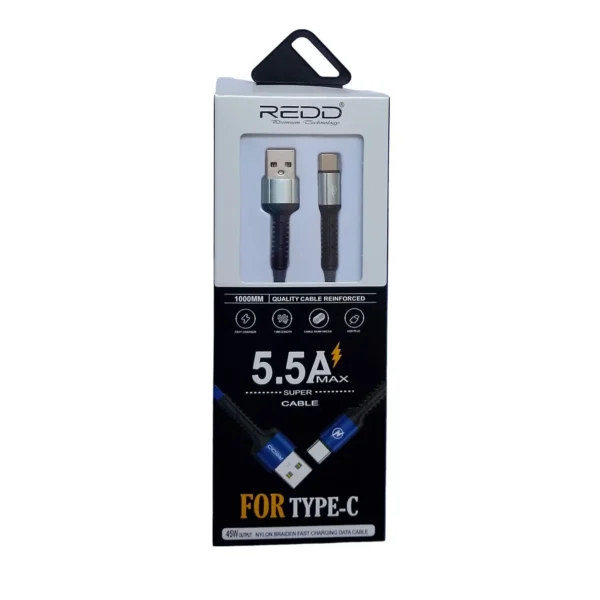 Cable USB Tipo C 2mt – Redd - Image 2