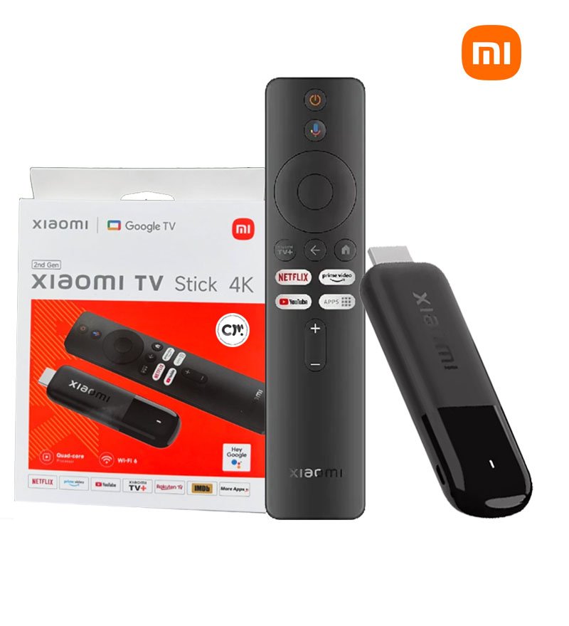 Convertidor de TV a Smart TV XIAOMI – Tv Stick 4K 2da Gen XIAOMI