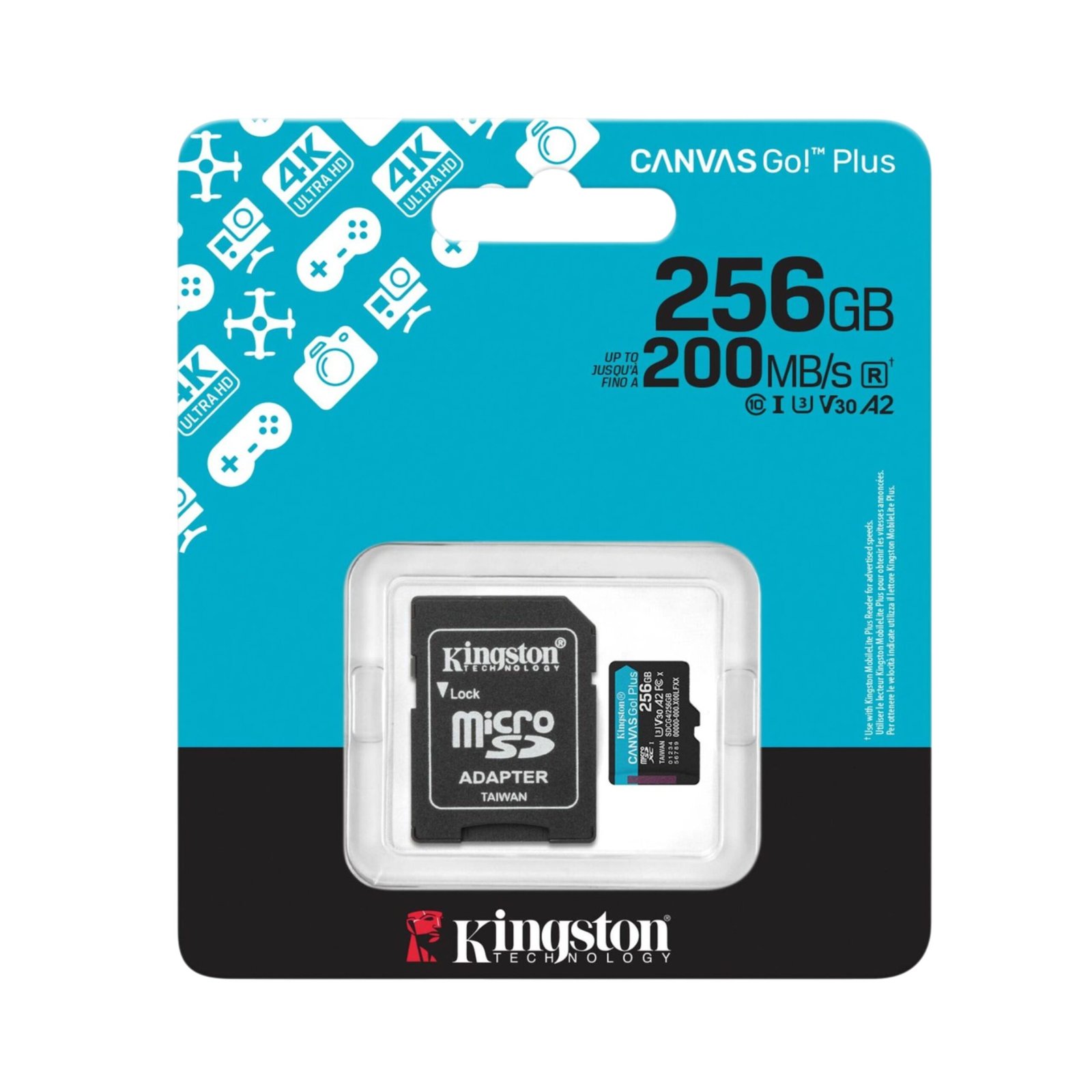 Micro SD 256GB U3 – Kingston