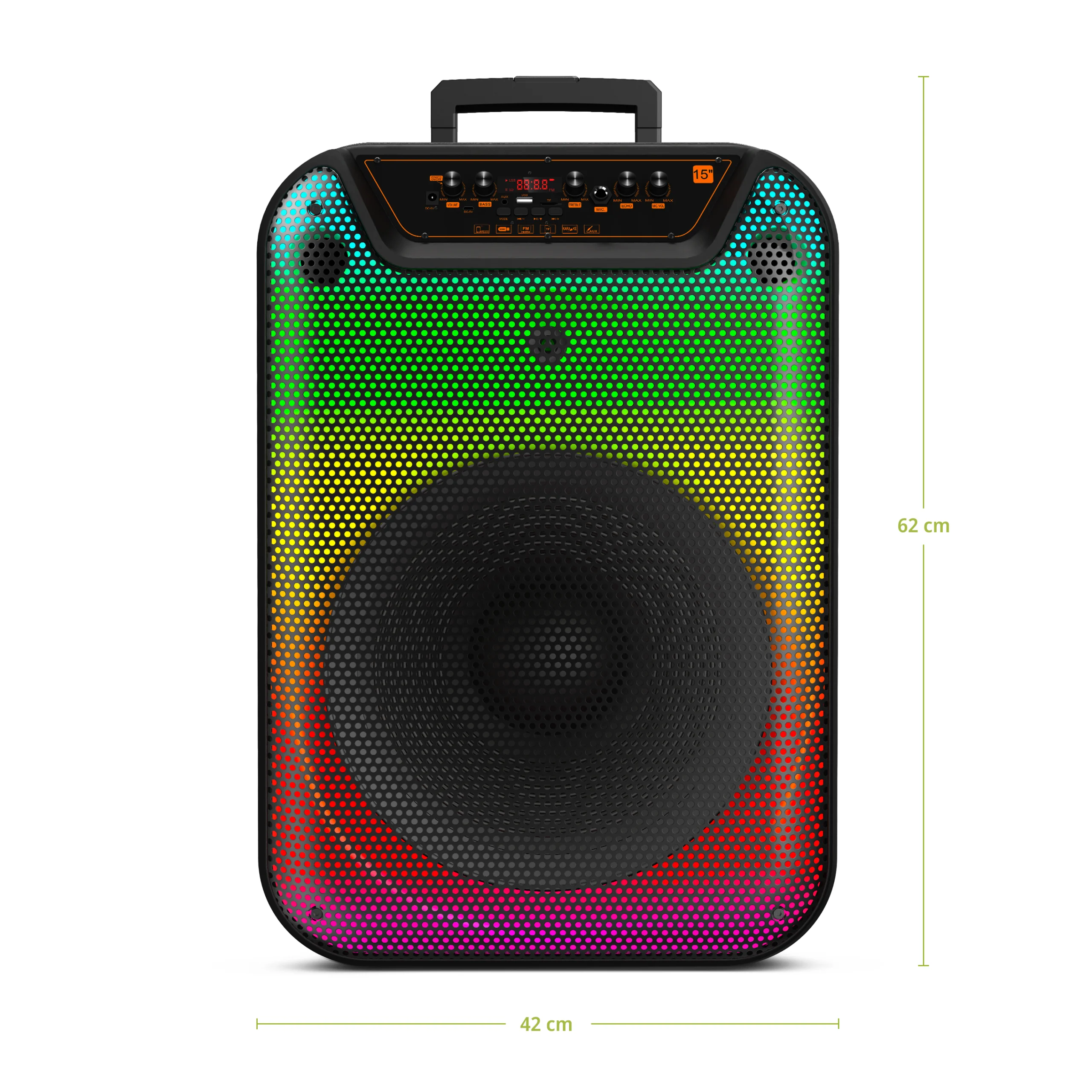 Parlante Bluetooth 15″ Swin - Image 2