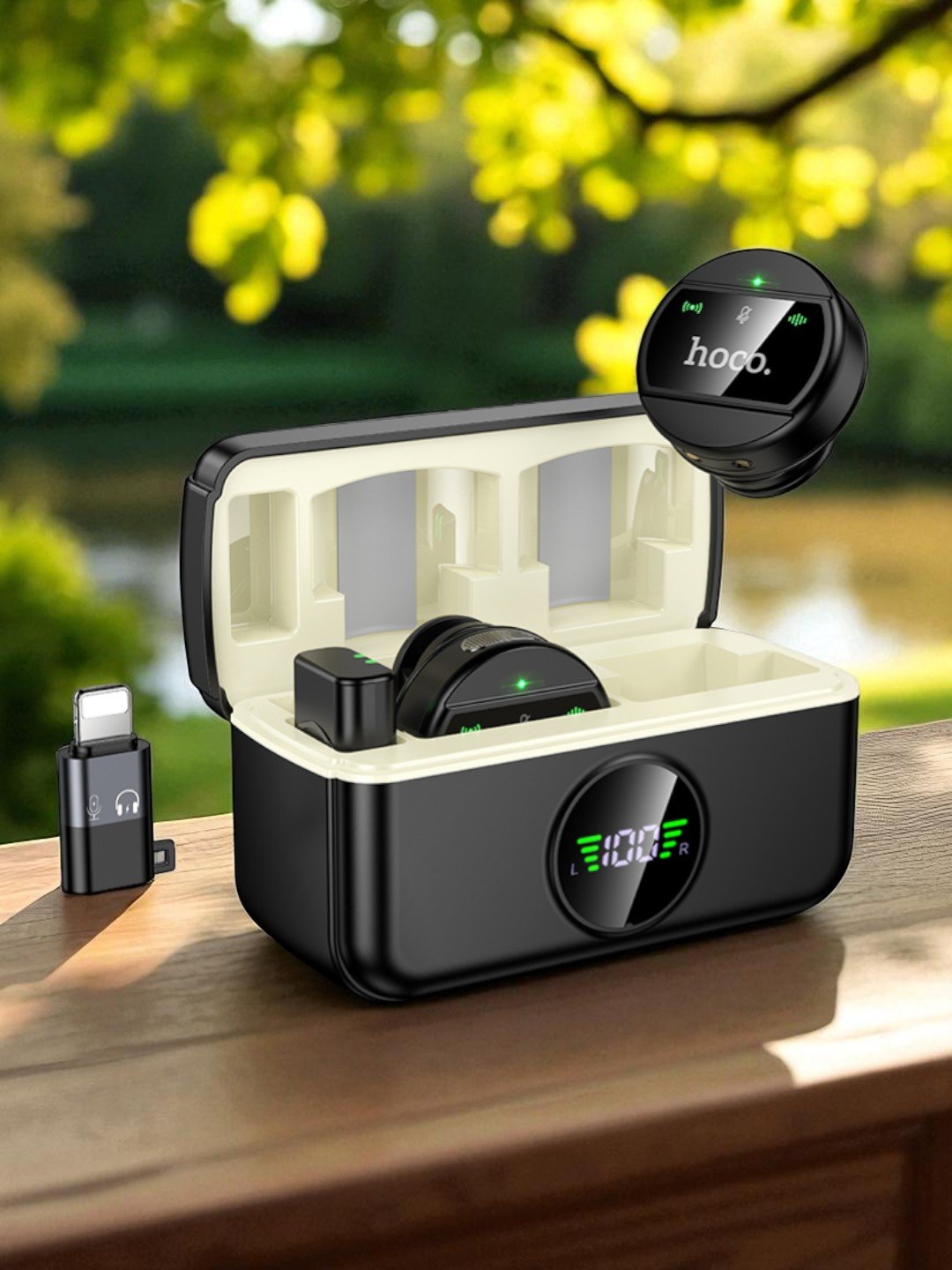 Micrófono Inalámbrico DUAL para celular – Hoco - Image 8