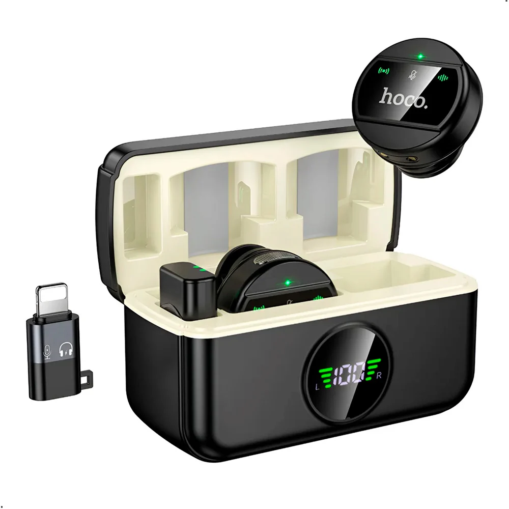 Micrófono Inalámbrico DUAL para celular – Hoco