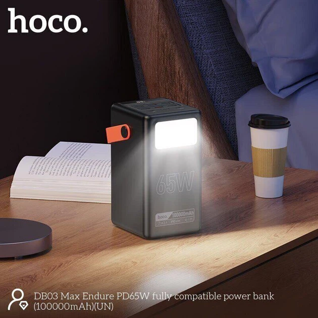 Power Bank 100,000 mAh 65W – HOCO - Imagen 5