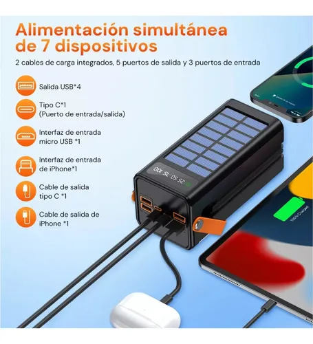 Power Bank 80,000 mAh – SANCI - Imagen 3