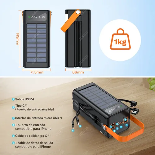 Power Bank 80,000 mAh – SANCI - Imagen 4